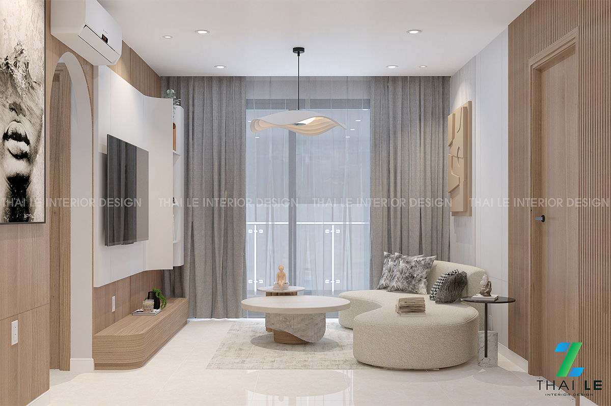 Tủ tivi The Opus One hiện đại TTV004